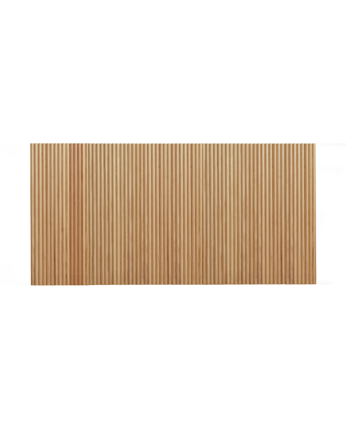 Cabecero de madera maciza en tono roble medio de 180x80cm - DECOWOOD