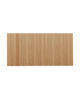 Cabecero de madera maciza en tono roble medio de 120x60cm - DECOWOOD