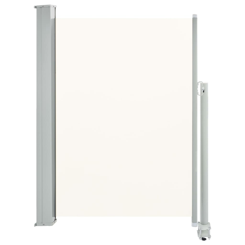 vidaXL Toldo lateral retráctil para patio 100x300 cm crema