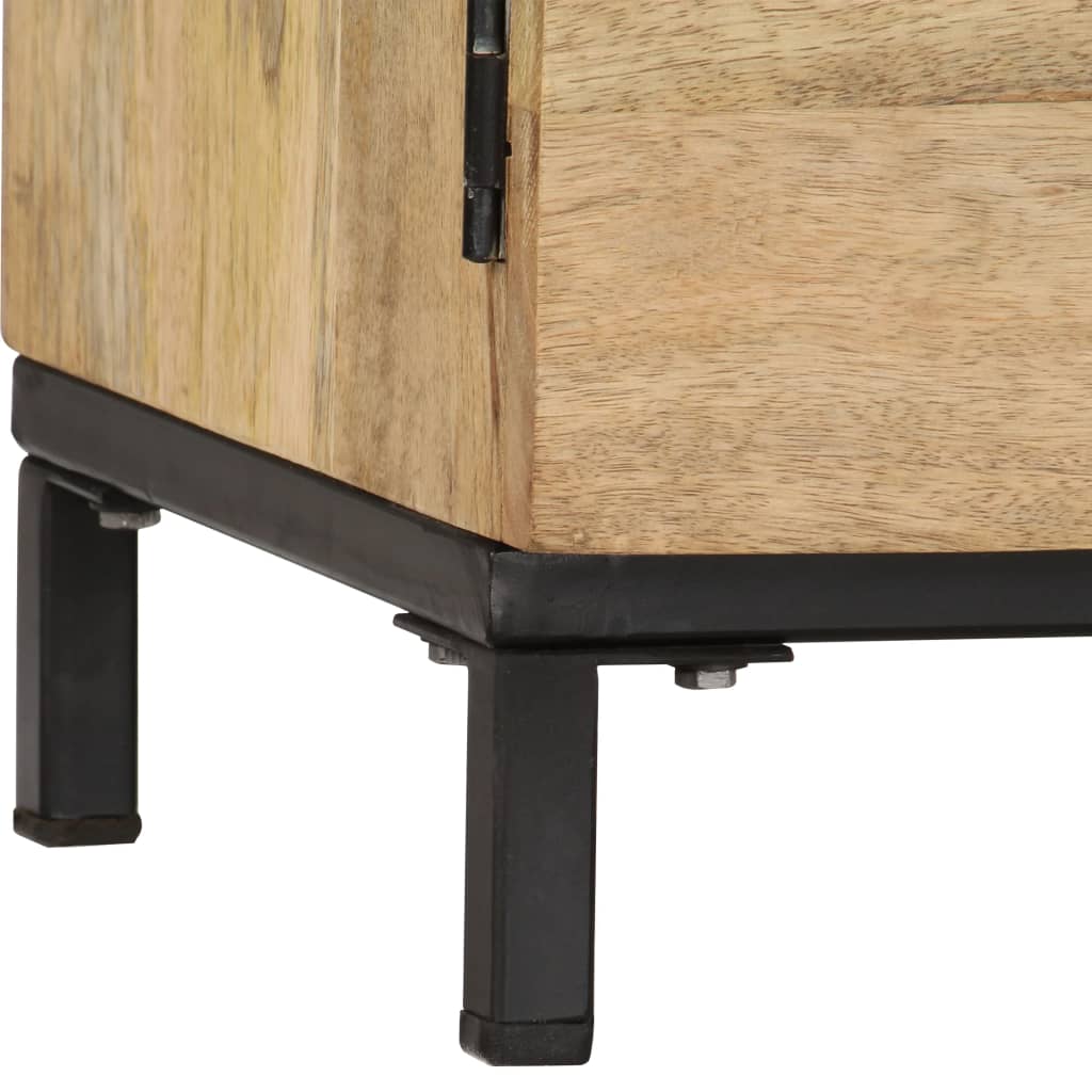 vidaXL Mueble de TV de madera maciza de mango 145x30x41 cm