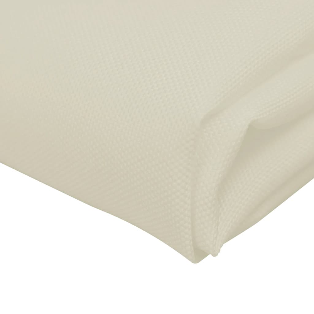 vidaXL Servilletas 25 unidades crema 50x50 cm