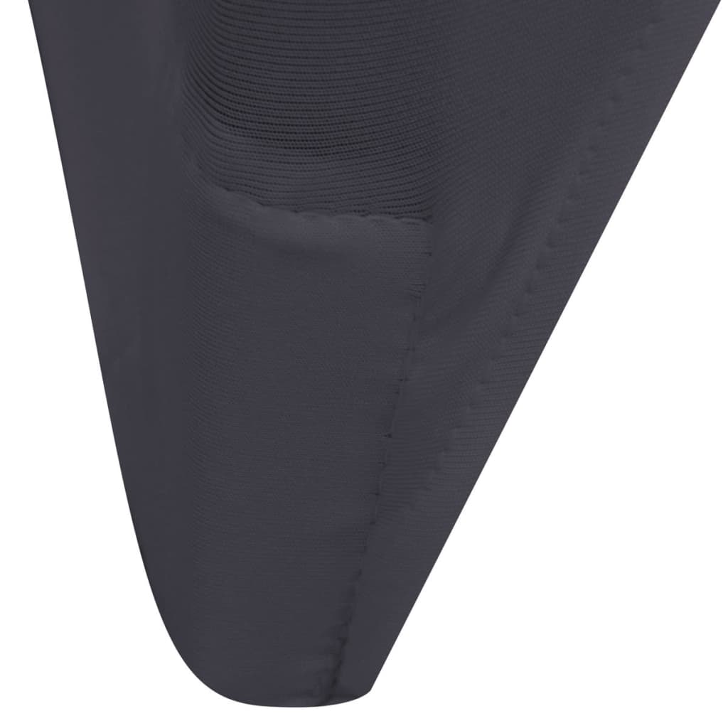 vidaXL Funda de silla elástica 6 unidades gris antracita