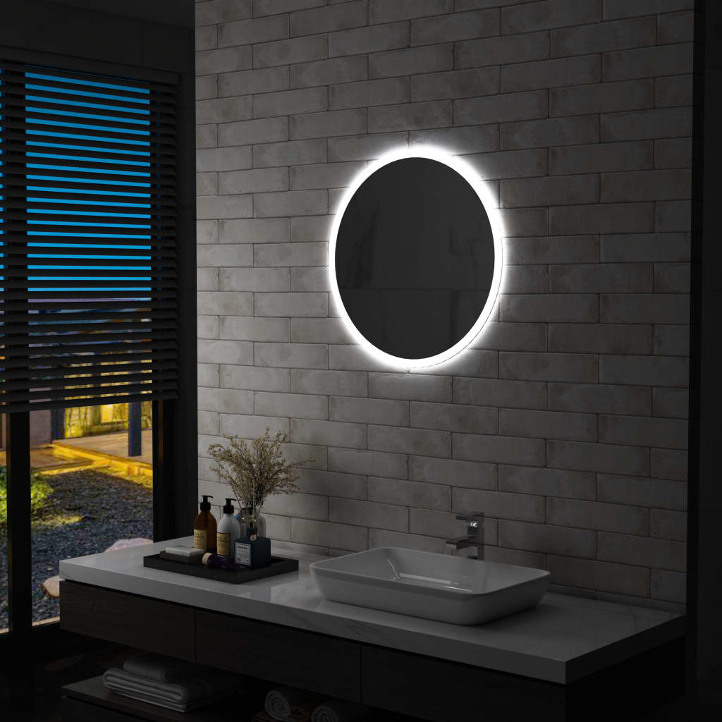 vidaXL Espejo de baño con LED 60 cm