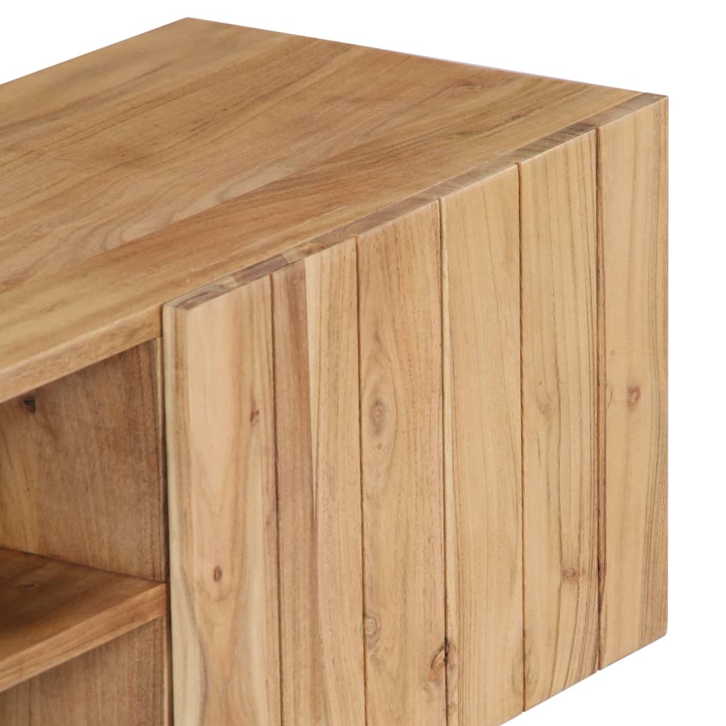 vidaXL Mueble de TV madera maciza de acacia 140x30x45 cm