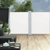 vidaXL Toldo lateral retráctil color crema 140x600 cm