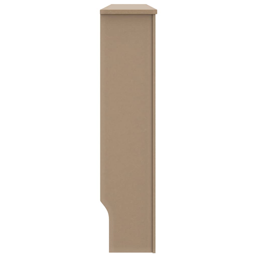 vidaXL Cubierta para radiador MDF 152x19x81,5 cm