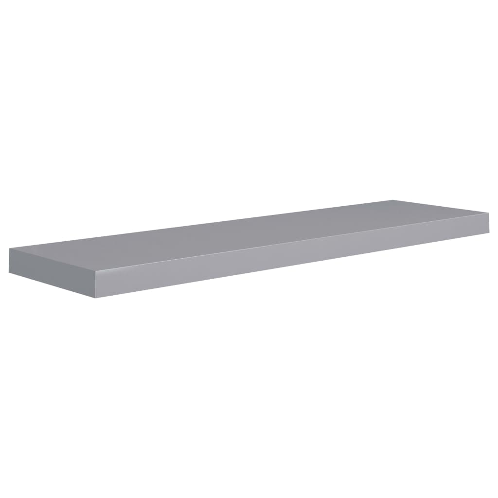 vidaXL Estantes flotantes pared 4 uds gris MDF 90x23,5x3,8 cm – Pensando en  Casa