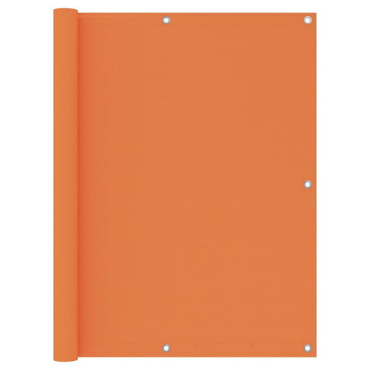 vidaXL Toldo para balcón de tela oxford naranja 120x500 cm