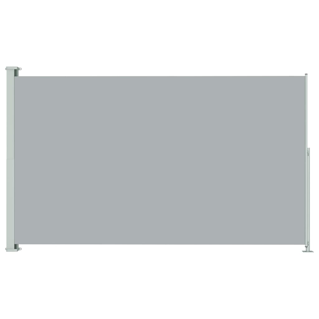 vidaXL Toldo lateral retráctil para patio gris 200x300 cm