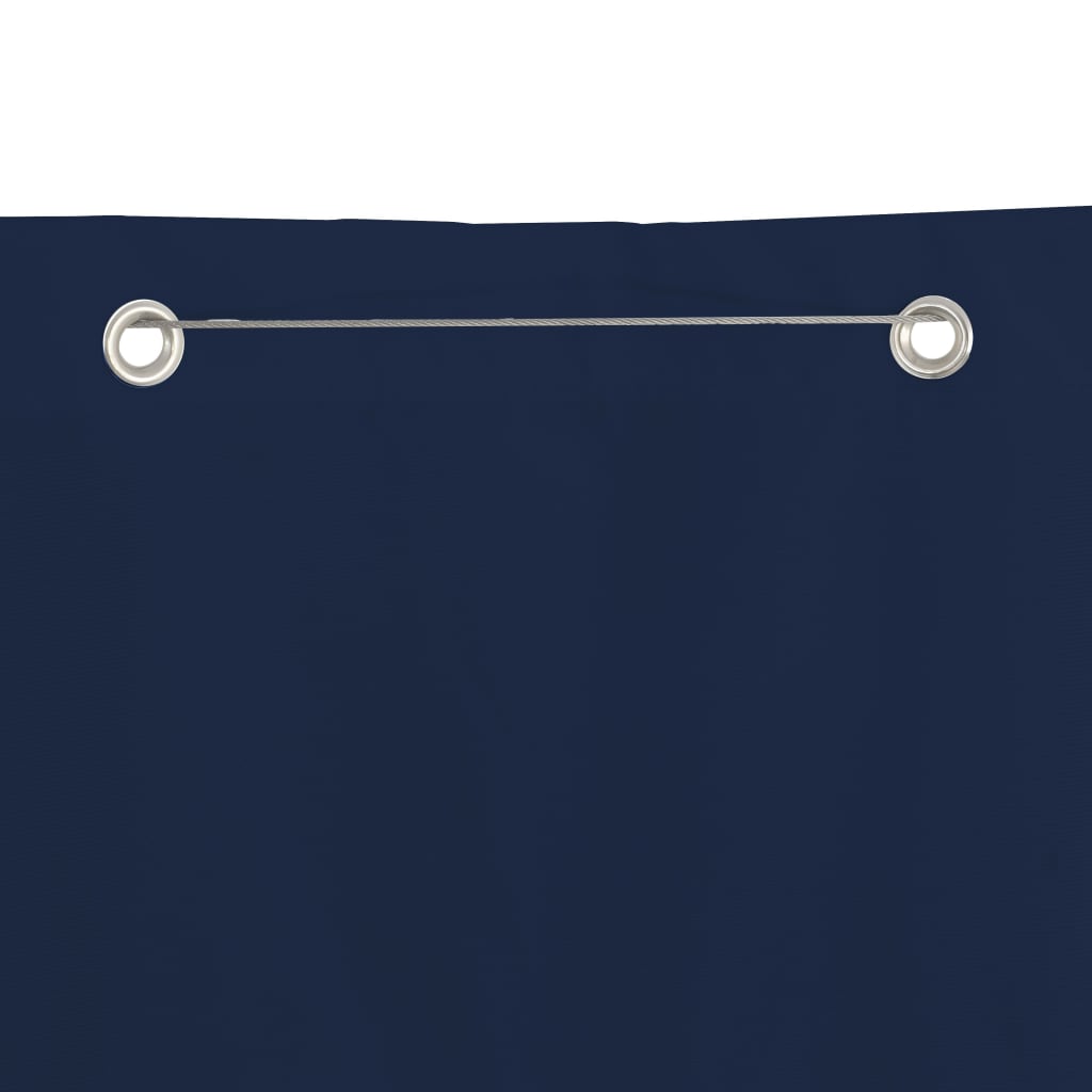 vidaXL Toldo para balcón de tela oxford azul 80x240 cm