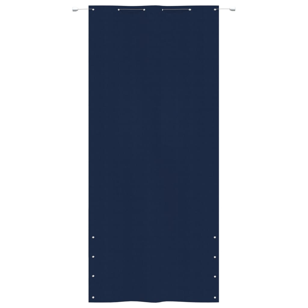 vidaXL Toldo para balcón de tela oxford azul 120x240 cm