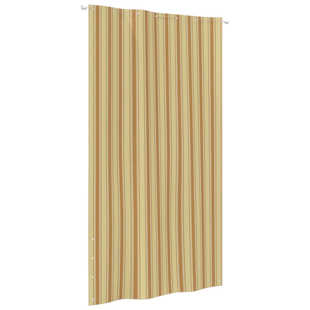 vidaXL Toldo para balcón de tela oxford amarillo y naranja 140x240 cm