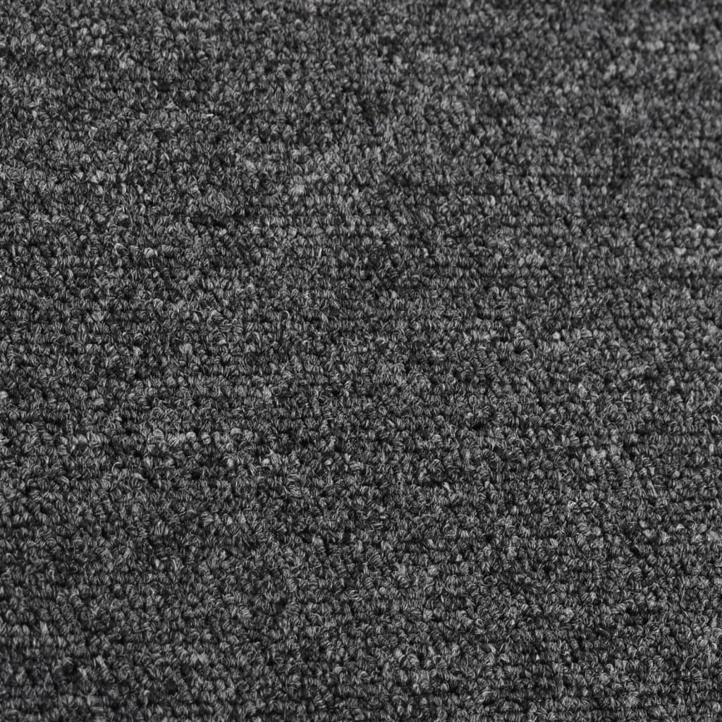 vidaXL Alfombra de pasillo gris antracita 50x250 cm