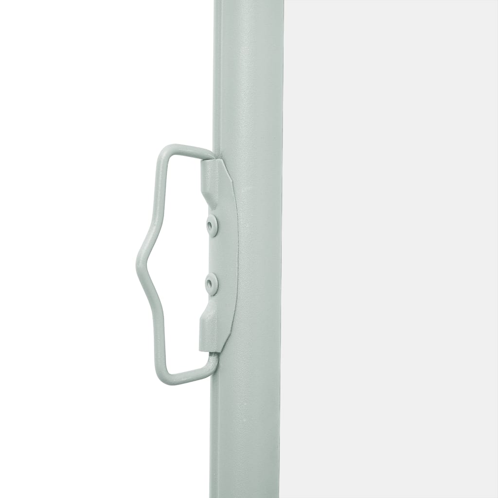 vidaXL Toldo lateral retráctil para patio crema 117x500 cm