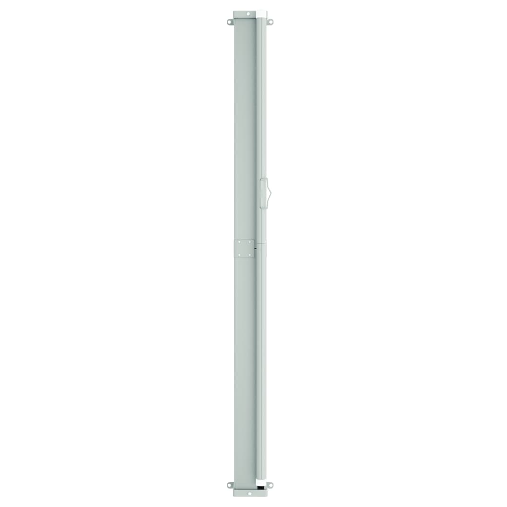 vidaXL Toldo lateral retráctil para patio crema 117x600 cm