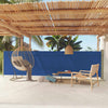 vidaXL Toldo lateral retráctil para patio azul 140x600 cm