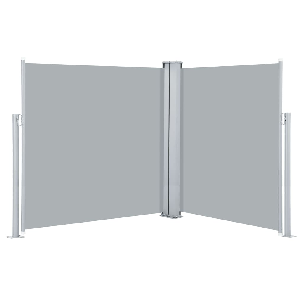 vidaXL Toldo lateral retráctil gris antracita 160x600 cm