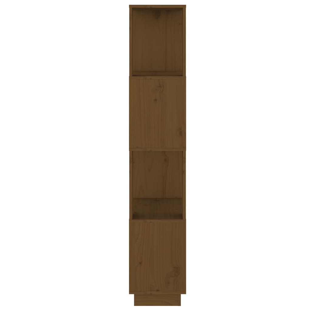Estantería madera de ingeniería roble ahumado 102x28x172 cm