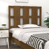 vidaXL Cabecero de cama madera maciza pino marrón miel 105,5x4x100 cm