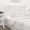 vidaXL Cabecero de cama madera maciza de pino blanco 165,5x4x100 cm