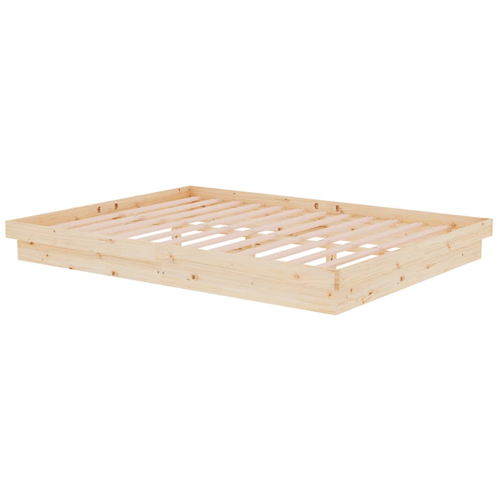 vidaXL Estructura de cama madera King Size 150x200 cm