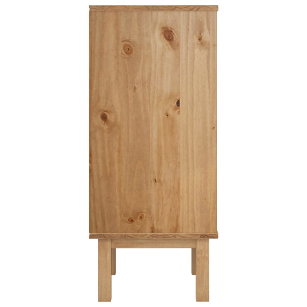 vidaXL Cajonera OTTA madera maciza de pino 76,5x39,5x90 cm