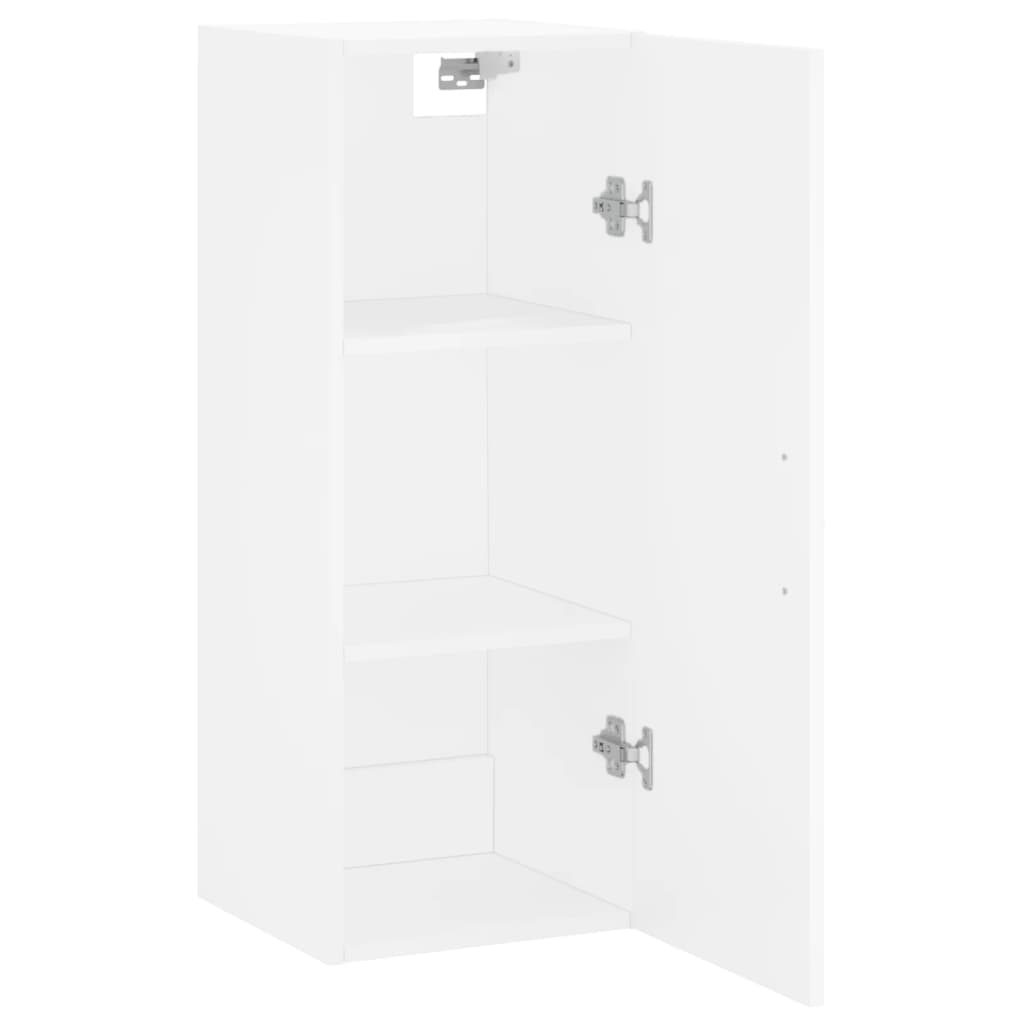 vidaXL Armario de pared blanco 34,5x34x90 cm