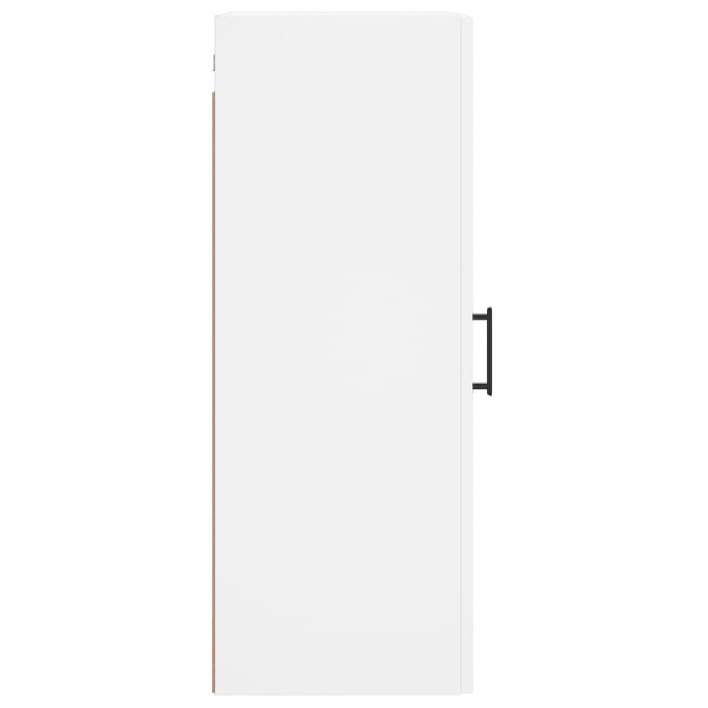 vidaXL Armario de pared blanco 34,5x34x90 cm