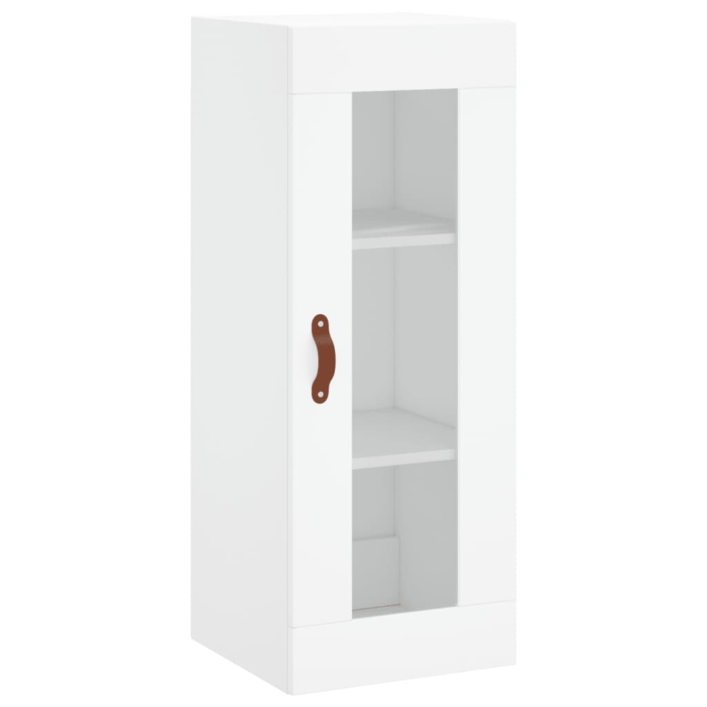 vidaXL Armario de pared blanco 34,5x34x90 cm