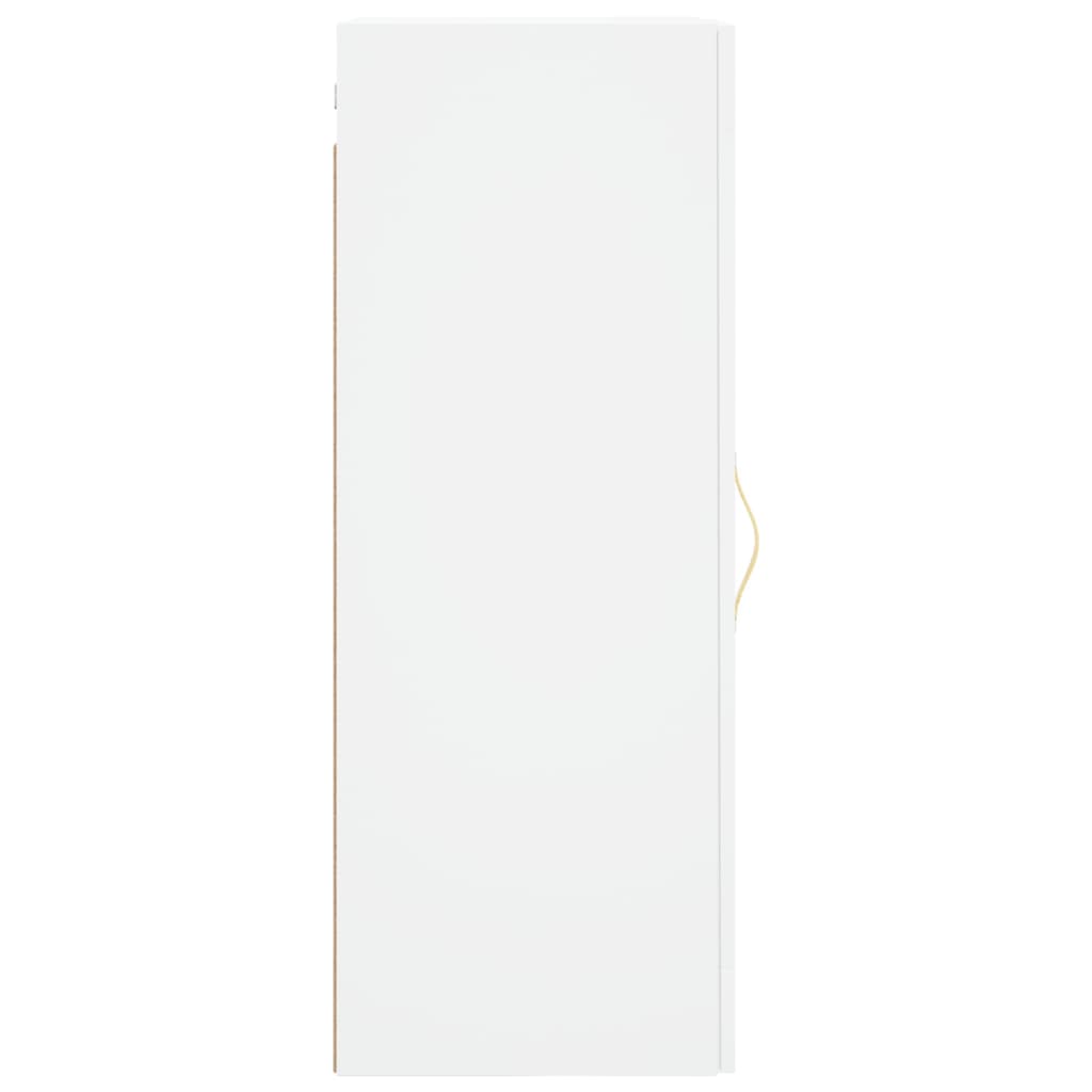 vidaXL Armario de pared blanco 34,5x34x90 cm