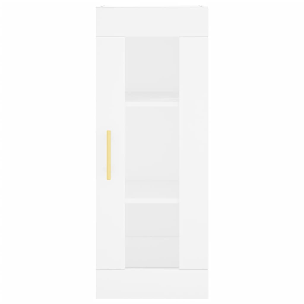 vidaXL Armario de pared blanco 34,5x34x90 cm