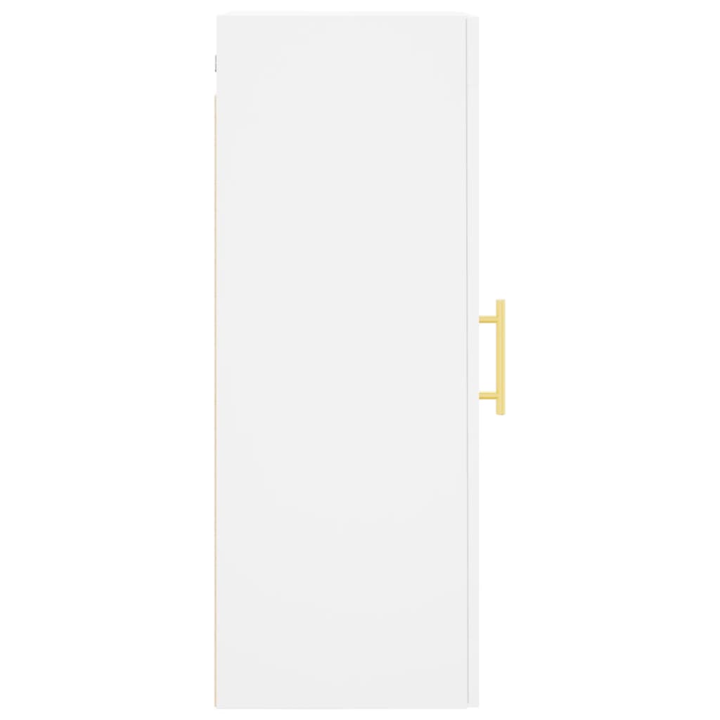 vidaXL Armario de pared blanco 34,5x34x90 cm