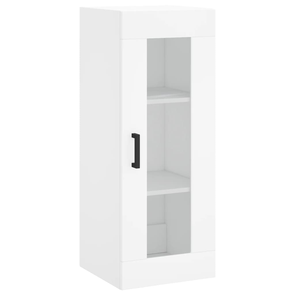 vidaXL Armario de pared blanco 34,5x34x90 cm