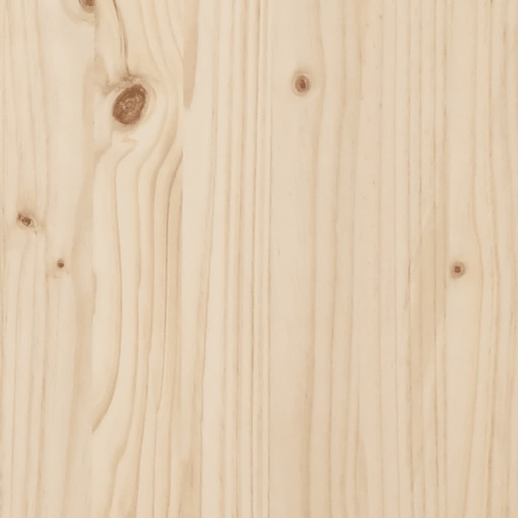 vidaXL Mesa de jardín madera maciza de pino 82,5x50,5x45 cm
