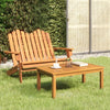 vidaXL Juego de muebles de jardín Adirondack 2 piezas madera acacia