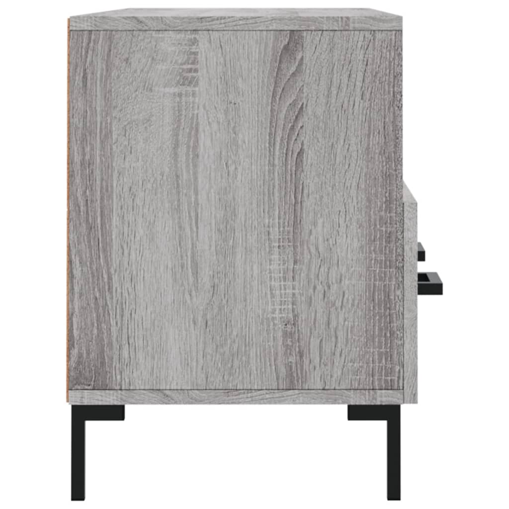 vidaXL Mueble de TV madera de ingeniería gris Sonoma 102x36x50 cm