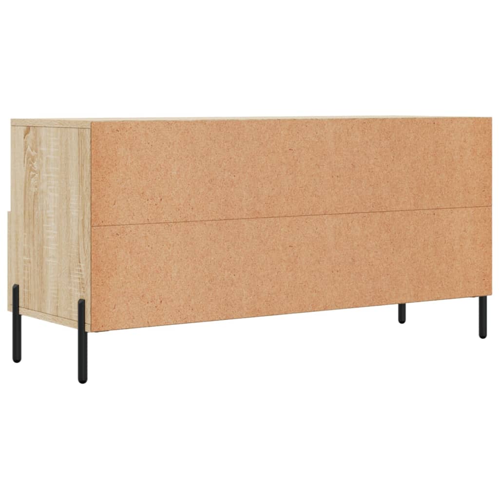 vidaXL Mueble de TV madera de ingeniería roble Sonoma 102x36x50 cm