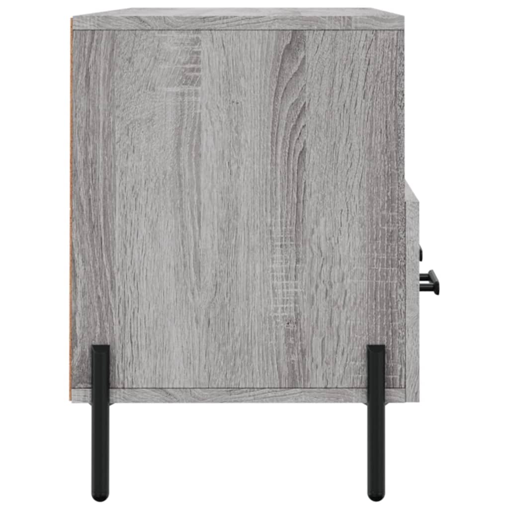 vidaXL Mueble de TV madera de ingeniería gris Sonoma 102x36x50 cm