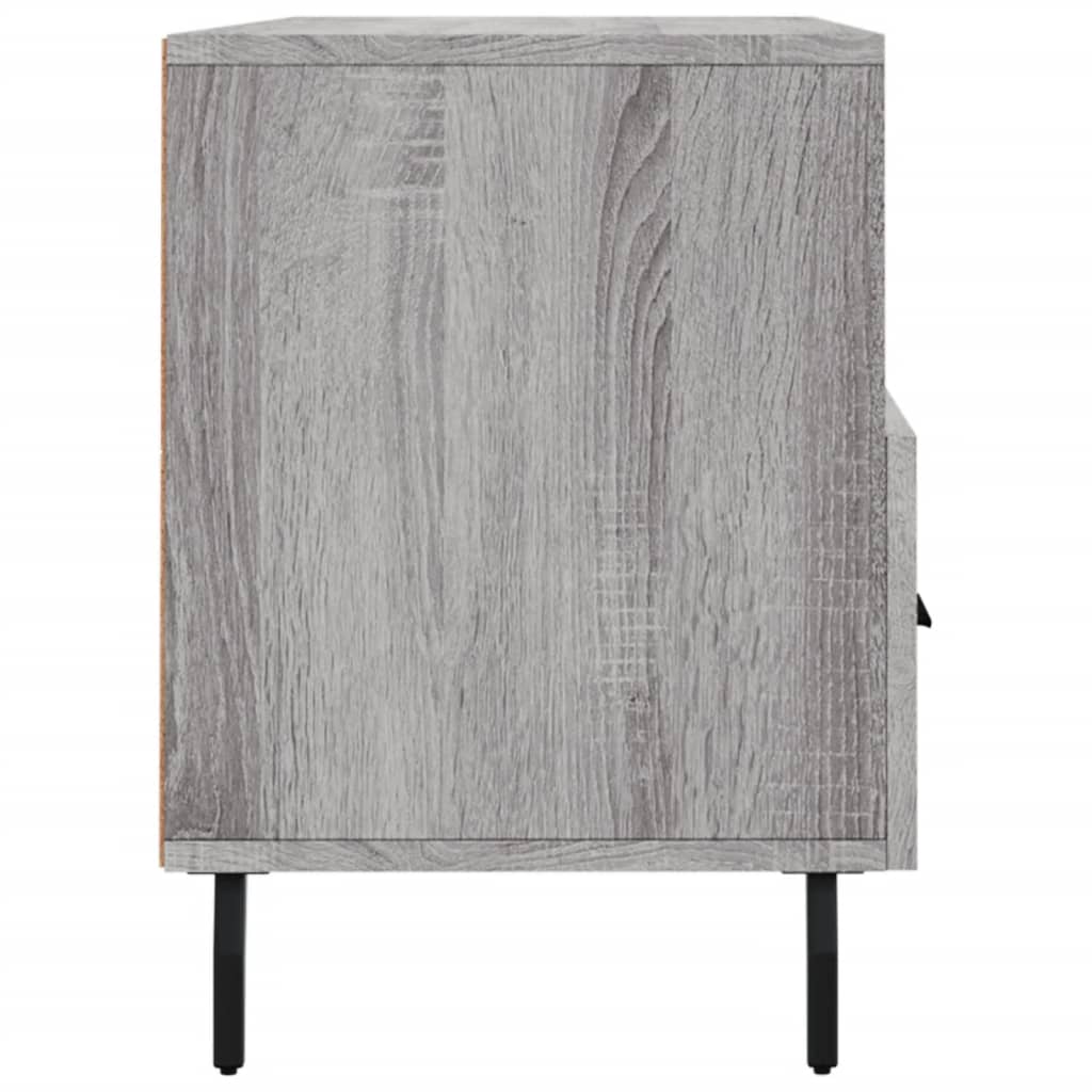 vidaXL Mueble de TV madera de ingeniería gris Sonoma 102x36x50 cm