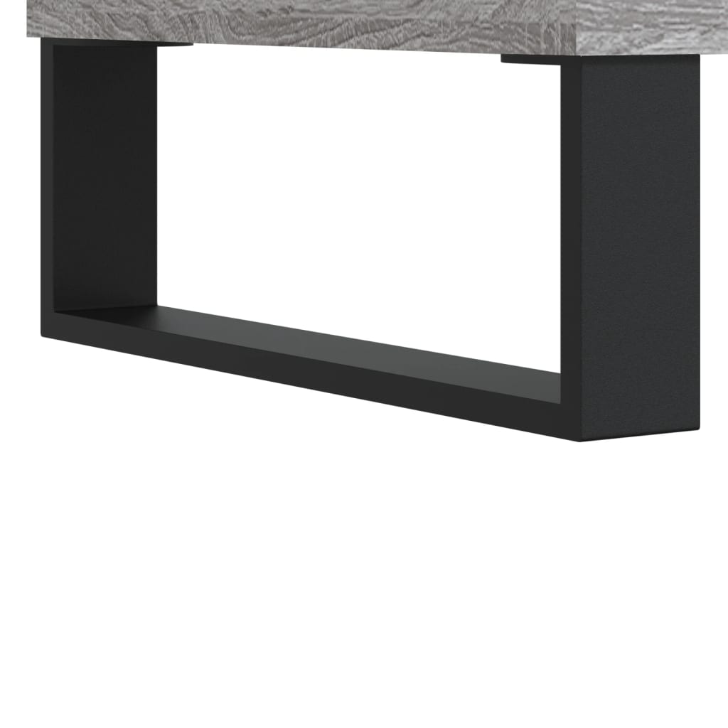 vidaXL Mueble de TV madera de ingeniería gris Sonoma 102x36x50 cm