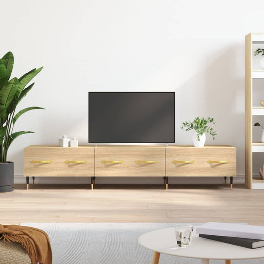 vidaXL Mueble de TV madera de ingeniería roble Sonoma 150x36x30 cm