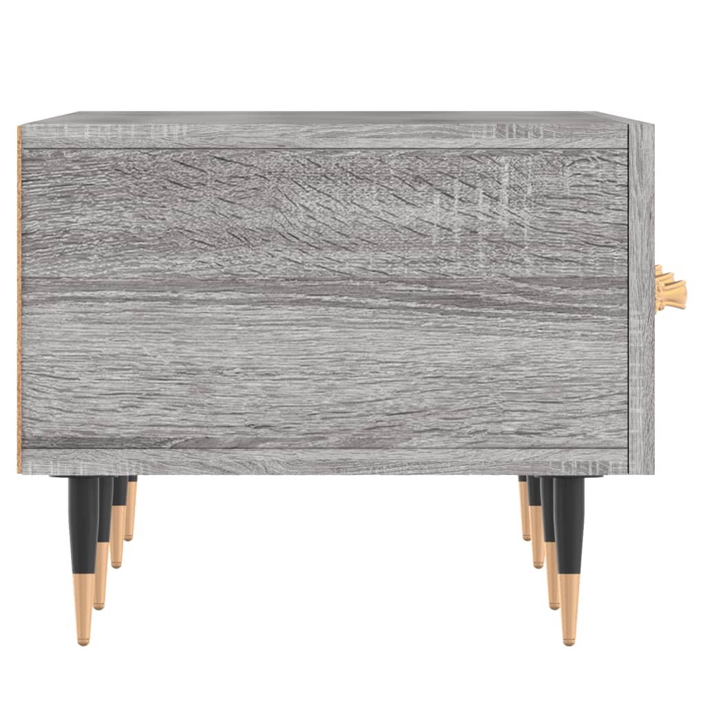 vidaXL Mueble de TV madera de ingeniería gris Sonoma 150x36x30 cm