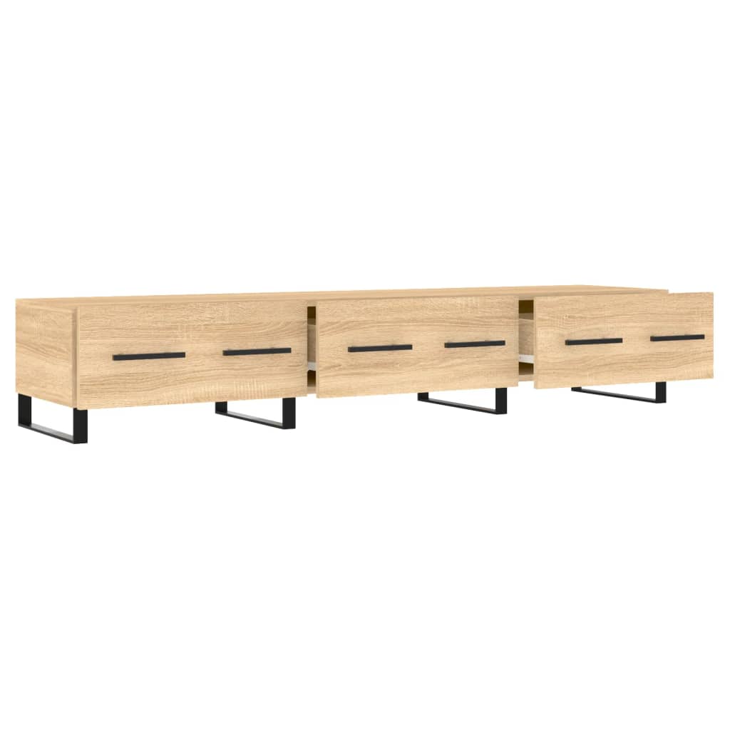 vidaXL Mueble de TV madera de ingeniería roble Sonoma 150x36x30 cm