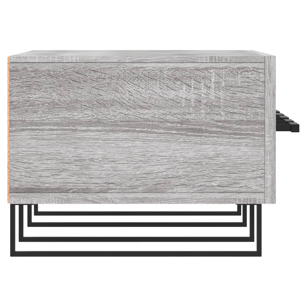 vidaXL Mueble de TV madera de ingeniería gris Sonoma 150x36x30 cm