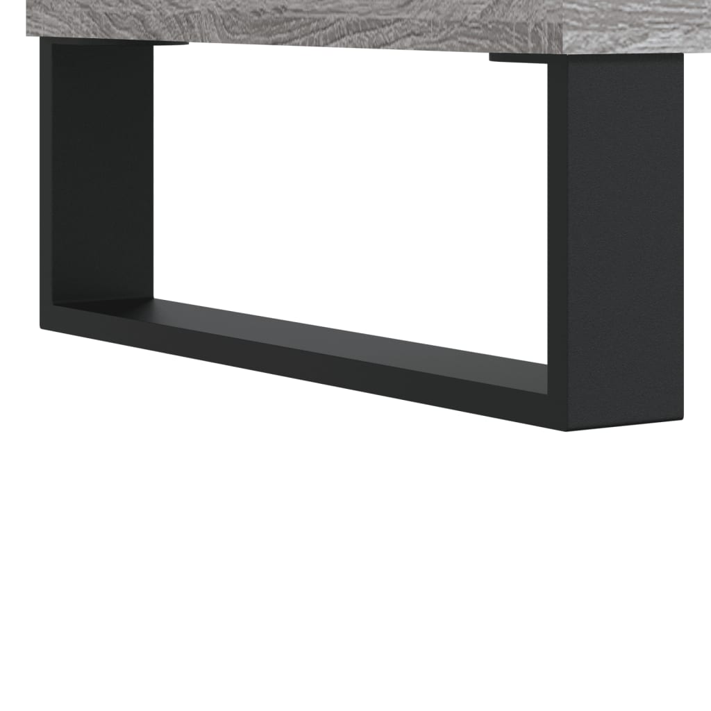 vidaXL Mueble de TV madera de ingeniería gris Sonoma 150x36x30 cm