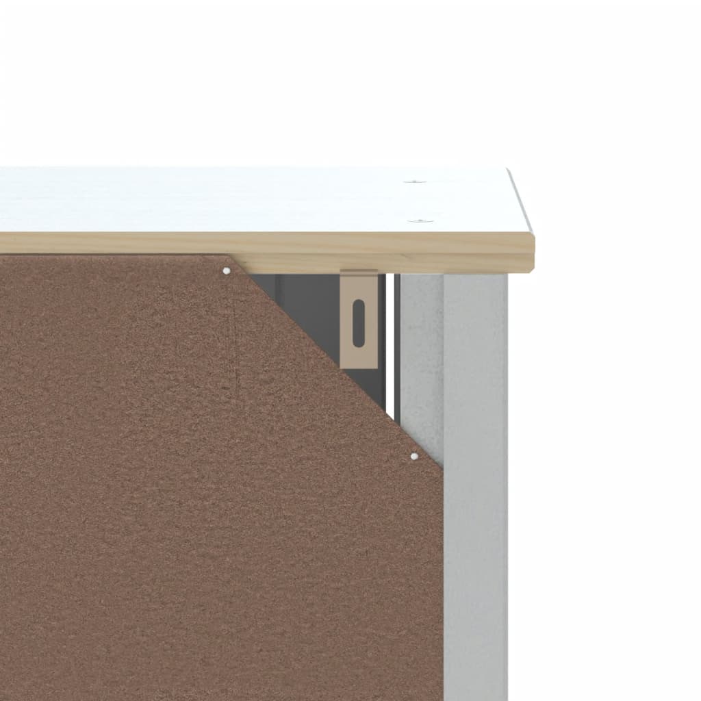 vidaXL VX3055636 Mueble para lavadora madera de ingeniería blanco -  VX3055636 - Epto