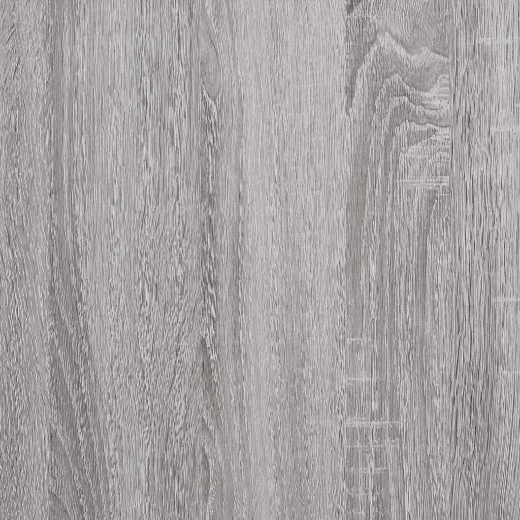 vidaXL Mesa de centro madera contrachapada gris Sonoma 60x44,5x45 cm