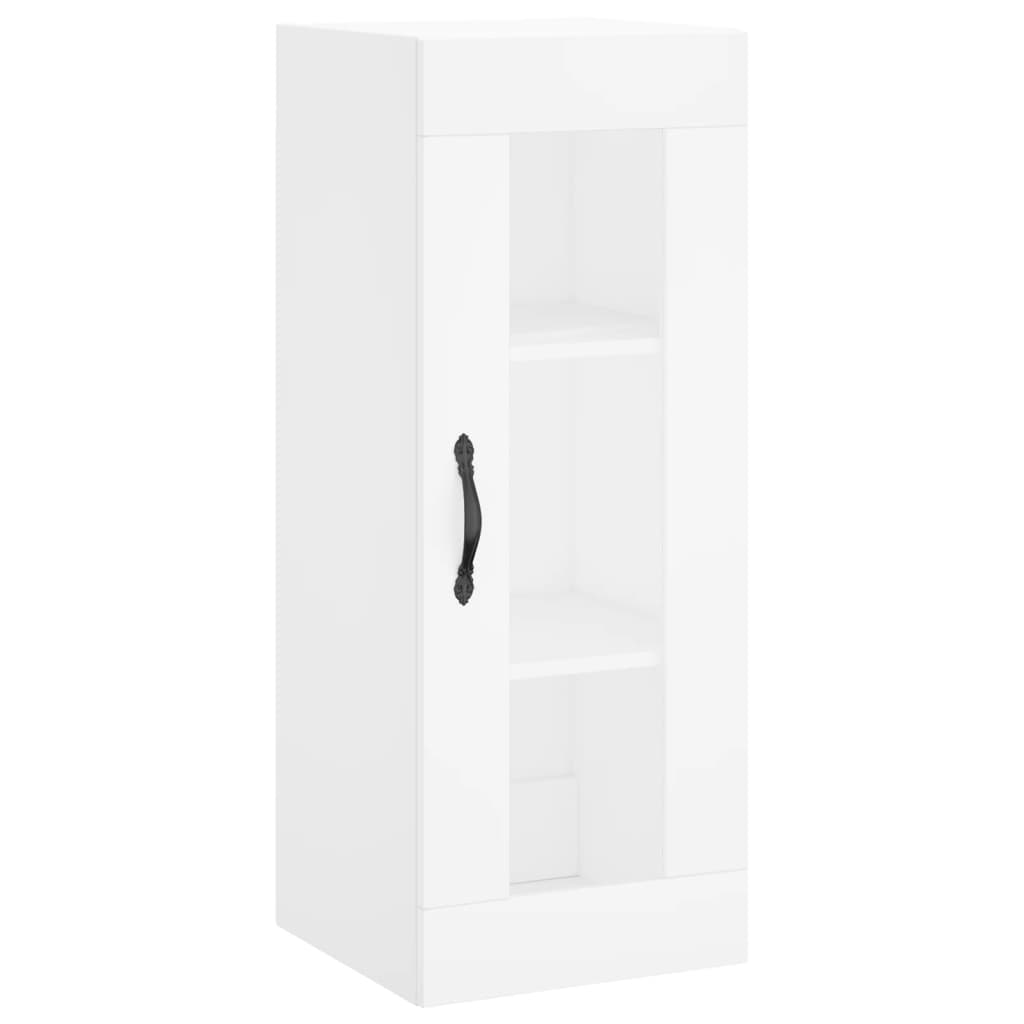 vidaXL Armario de pared blanco 34,5x34x90 cm