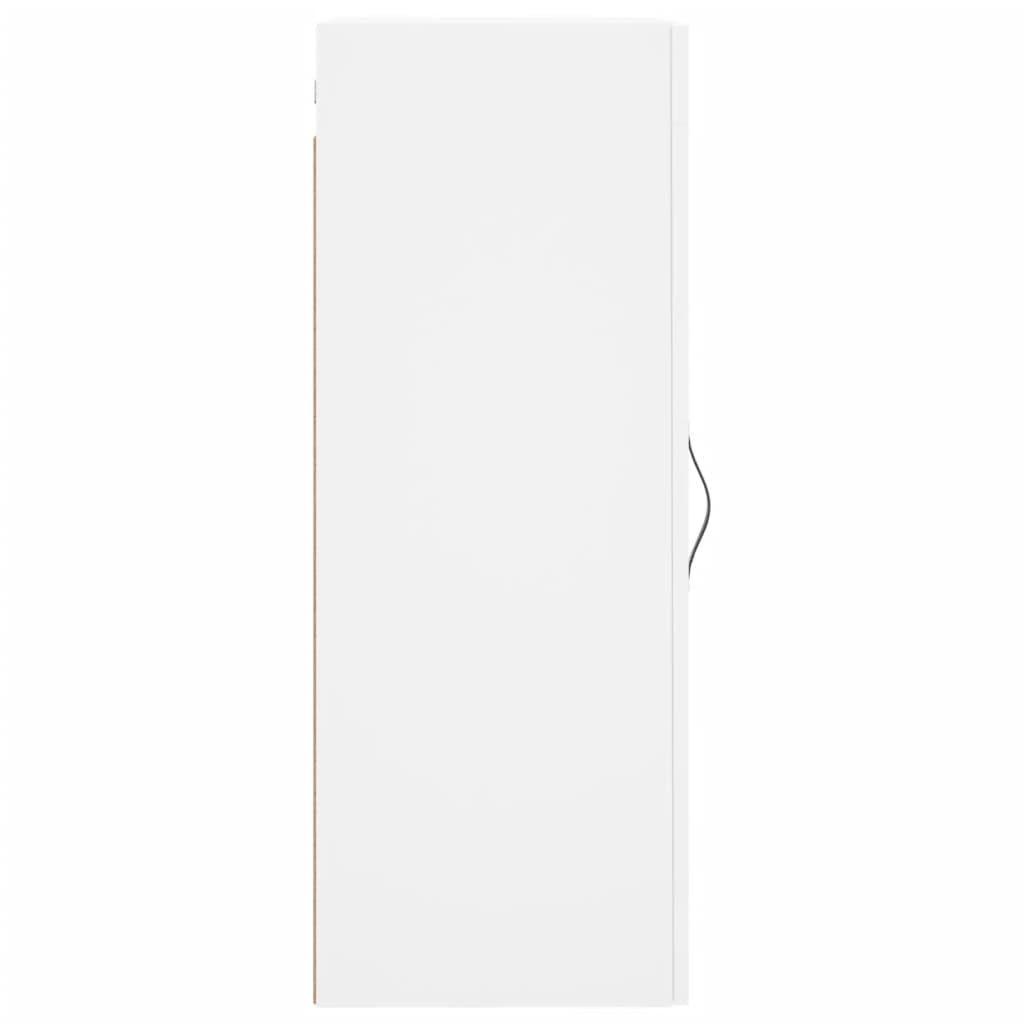 vidaXL Armario de pared blanco 34,5x34x90 cm