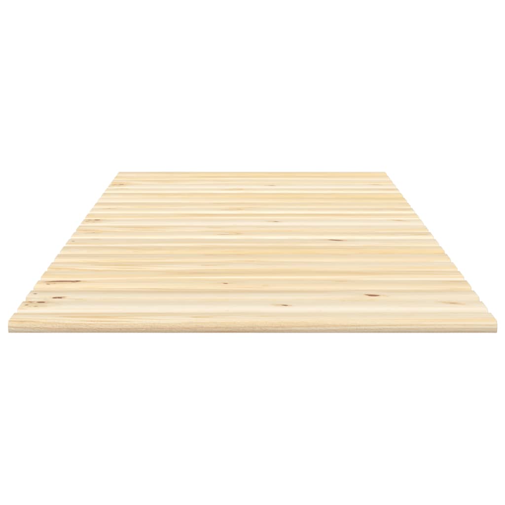 vidaXL Láminas de somier de cama madera maciza de pino 80x200 cm